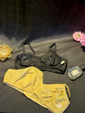 Cotton Shimmer Bra